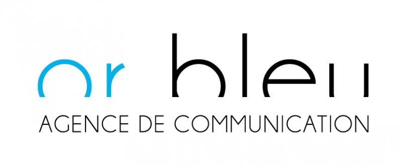 Logo Or Bleu Communication