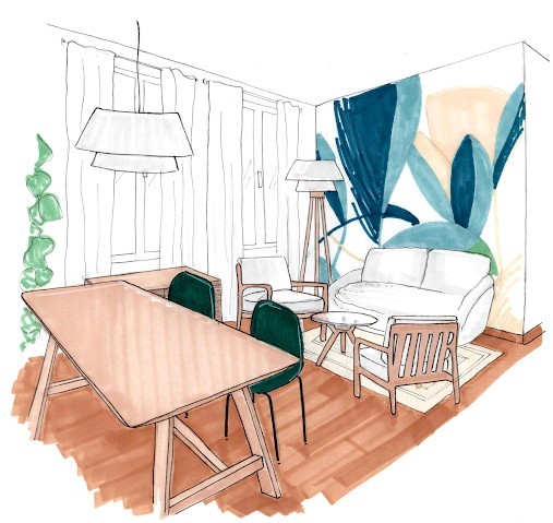 Dessin - Maison Clara