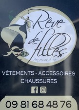Enseigne de la boutique  - Rêve de Filles