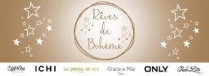 Le logo - Rêves de Bohème