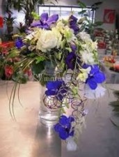 Composition florale - La Halle aux Fleurs