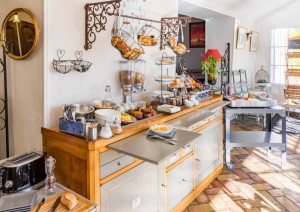 Vue Buffet PDJ - Le Manoir de l'Antiquité