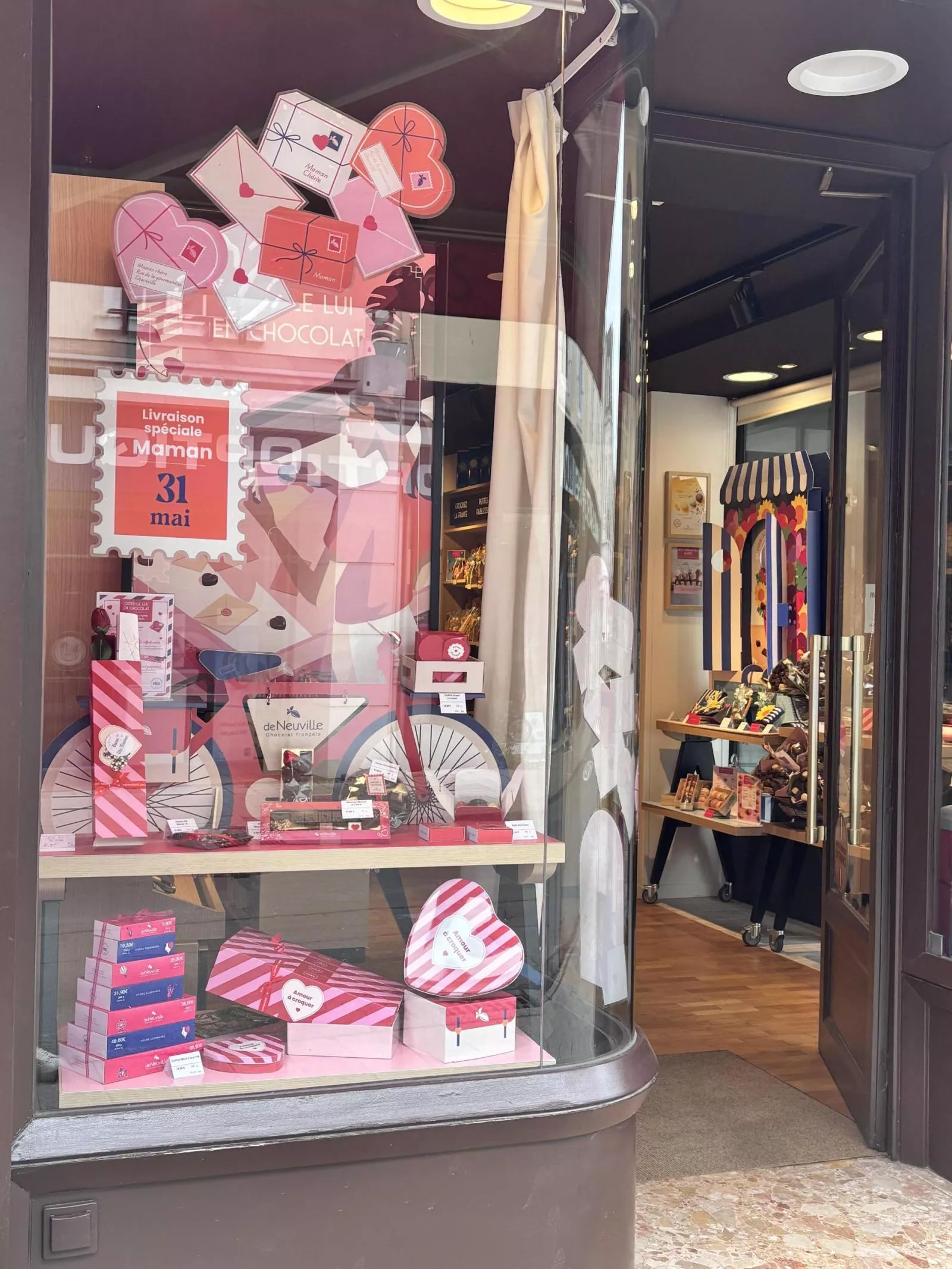 Vitrine Bonne fête Maman