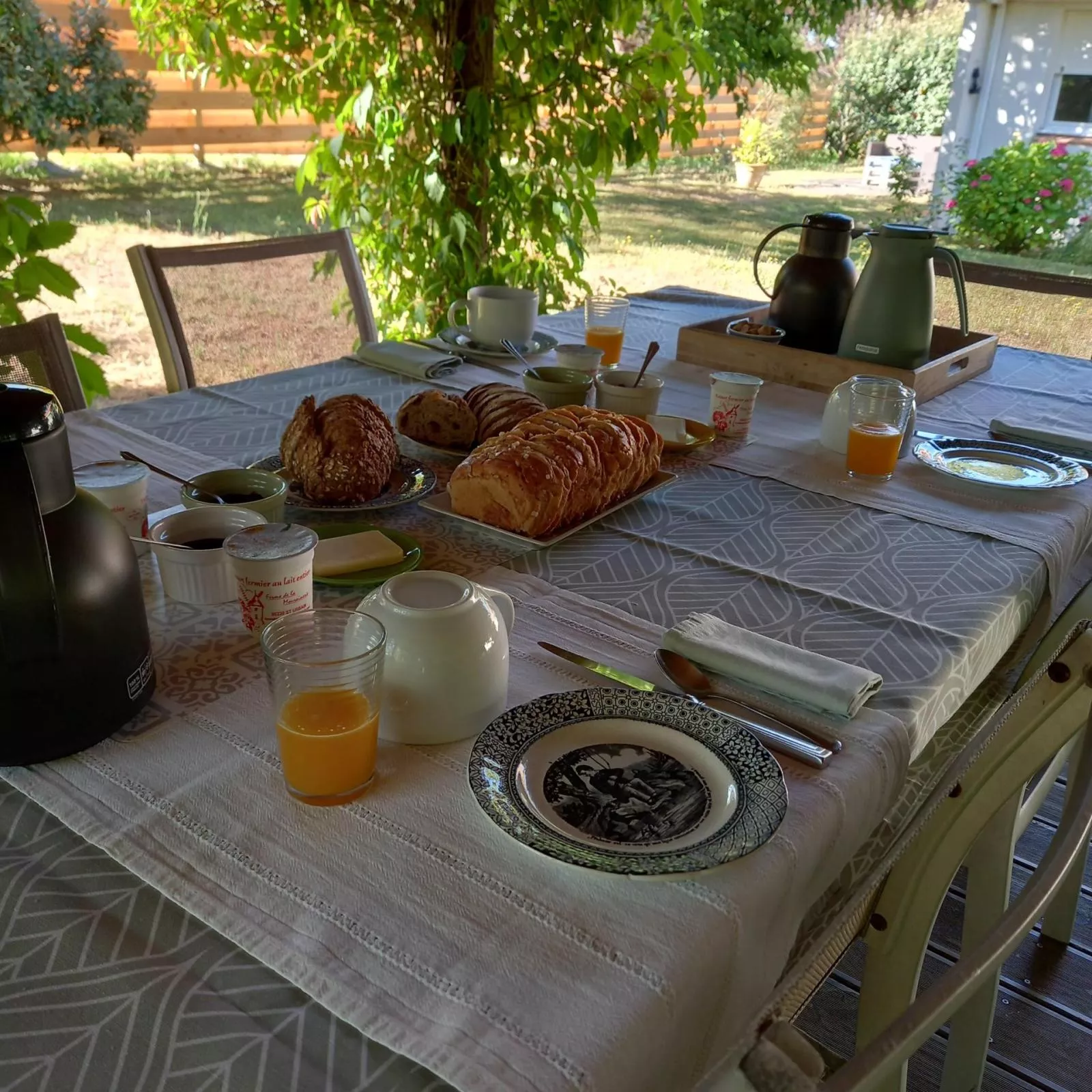 petit déjeuner inclus chambre d'hôtes